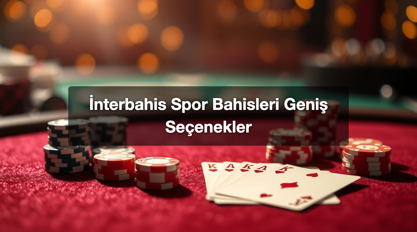 İnterbahis Spor Bahisleri Geniş Seçenekler